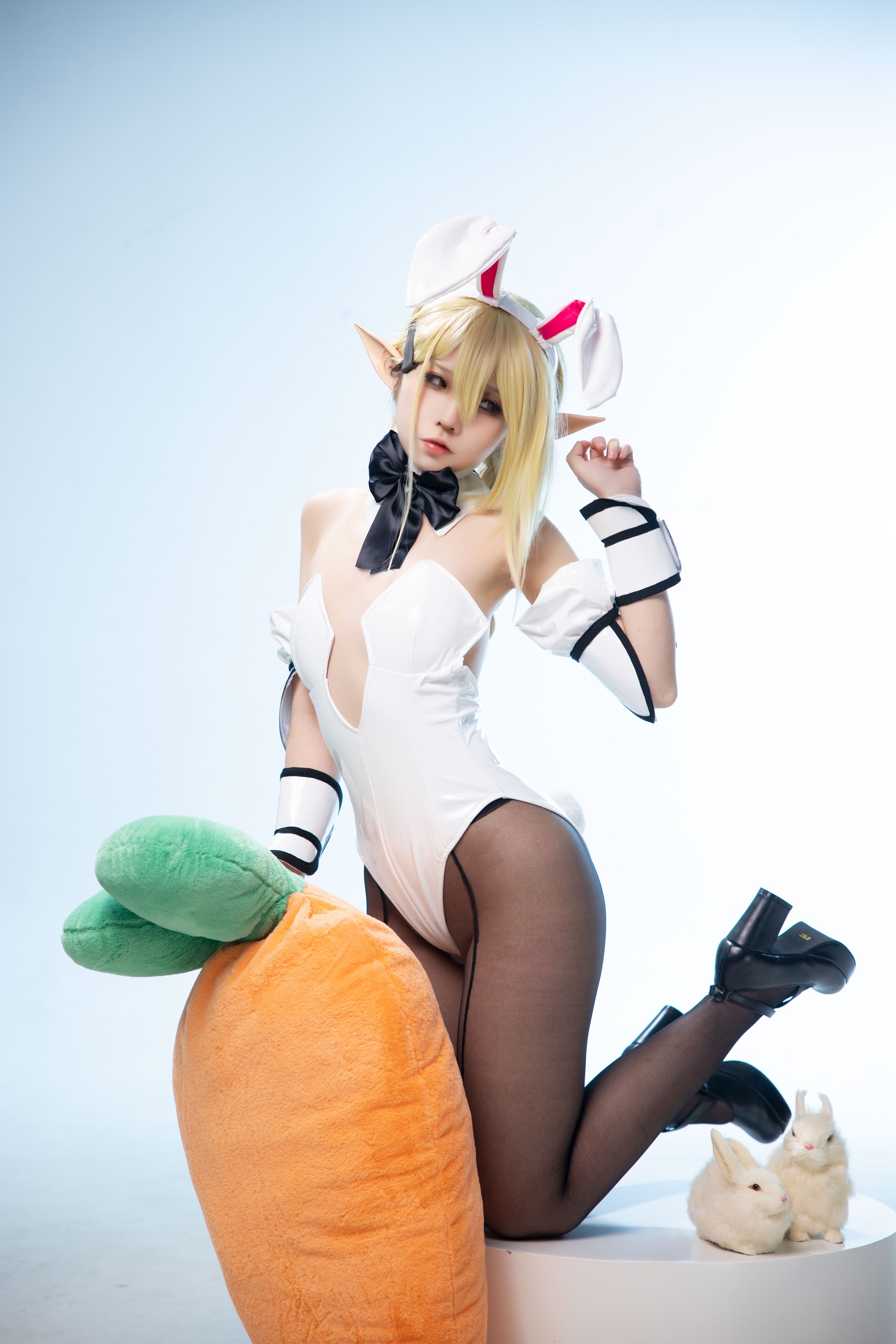 图片[1]-G44不会受伤 – NO.097 水兰儿兔女郎 Shui Lan Er Bunny Girl[31P]-XikXak